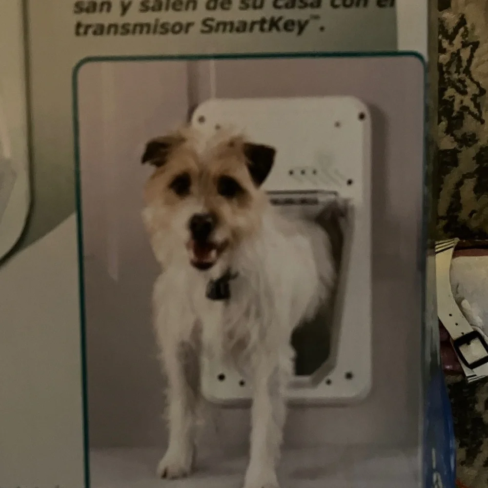 SmartDoor Electronic Pet Door for Small Dogs - Dark Green